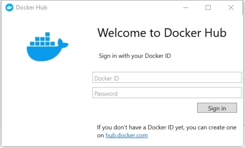 default-docker-welcome-page